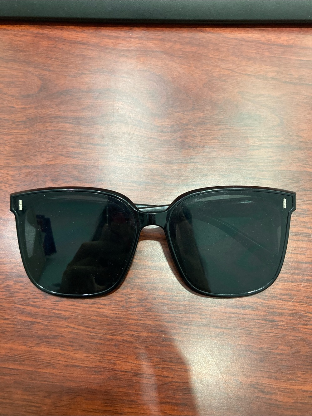 Classic Black Women's Square Sunglasses